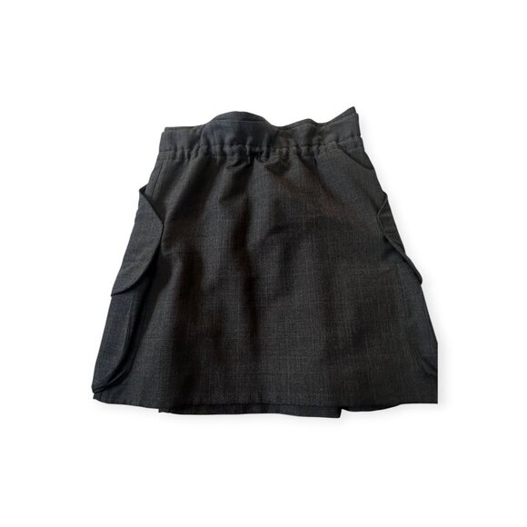 Marni Winter‎ Edition 2010 Gray Wool Pleated Skirt Size 44 Pockets - Picture 4 of 13